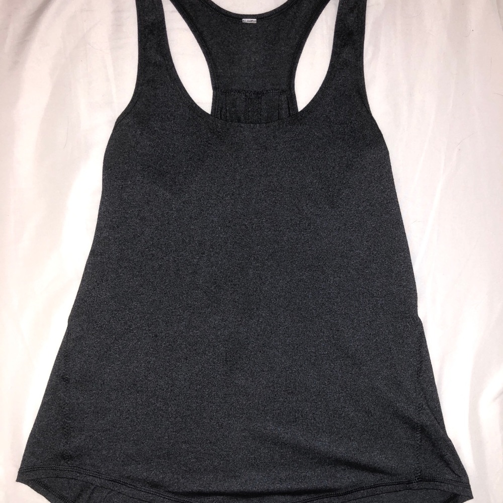 Lululemon dark grey tank top